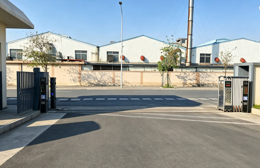 Factory Electric Retractable Gate