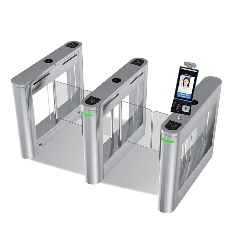 Multifunctional Swing Turnstile Gate with RFID, Face Recognition & ESD Access Control